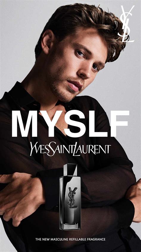 yves Saint Laurent commercial model